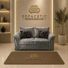 Shanon Plush Velvet Fabric Stylish Sofa Set