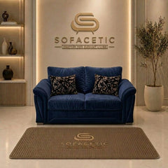 Shanon Plush Velvet Fabric Stylish Sofa Set