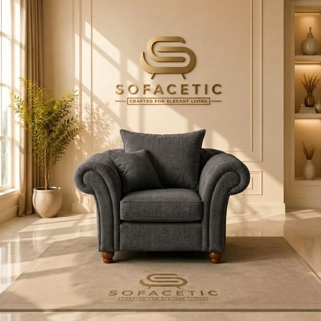 Nicole Chenille  Luxury Sofa Set