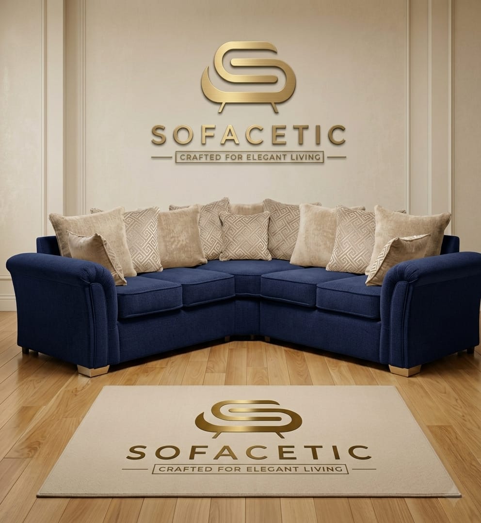 Juxen Chenile Designer Sofa Set