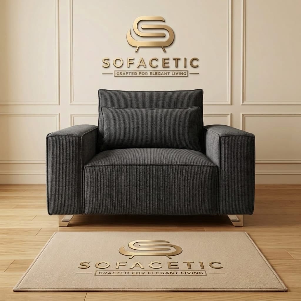 Sleefy Chenile  Comfort Sofa Set