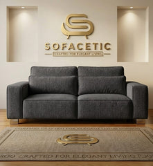 Sleefy Chenile  Comfort Sofa Set