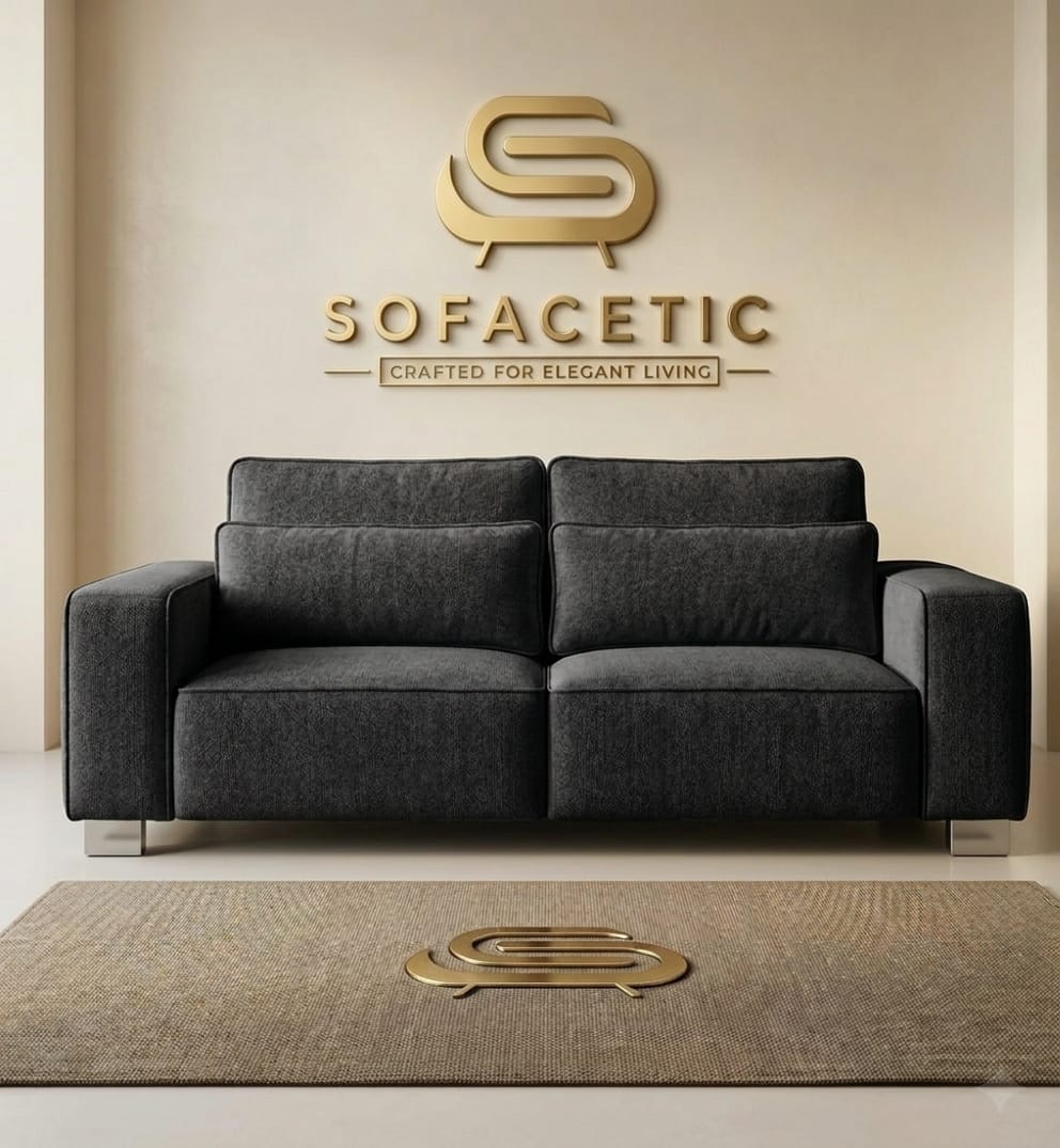 Sleefy Chenile  Comfort Sofa Set