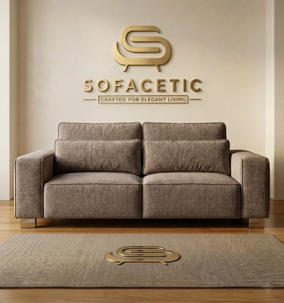 Sleefy Chenile  Comfort Sofa Set