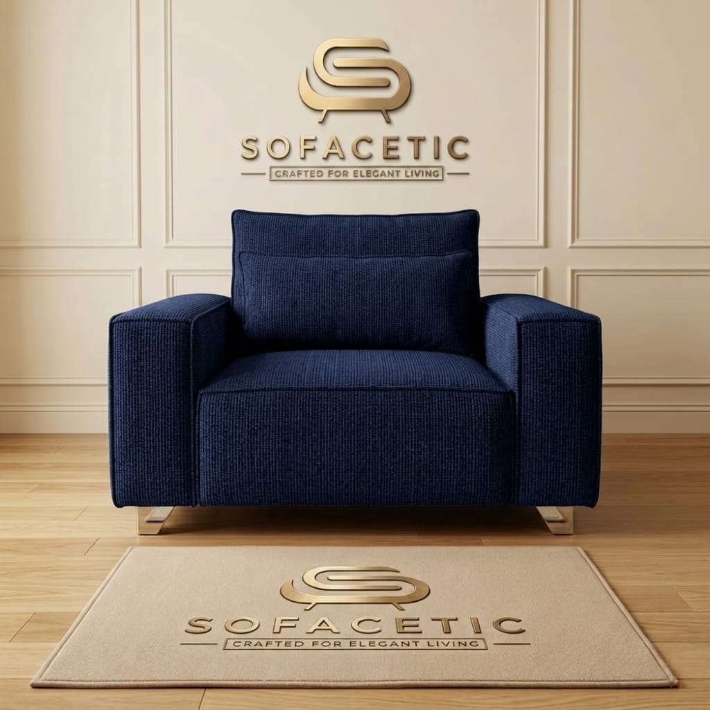 Sleefy Chenile  Comfort Sofa Set