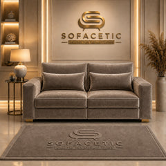 Sleefy Plush velvet Comfort Sofa Set