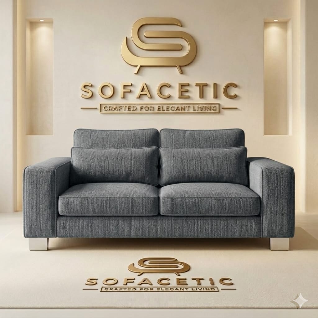 Sleefy Chenile  Comfort Sofa Set