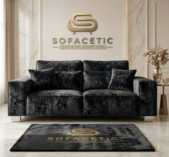 Sleefy Crush velvet Comfort Sofa Set