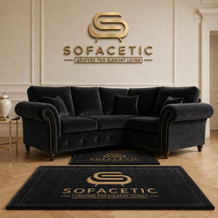 Tanzo Plush velvet Luxury Fabric Sofa