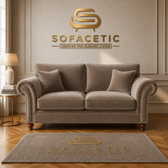 Tanzo Plush velvet Luxury Fabric Sofa