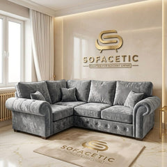 Tanzo Crush velvet Luxury Fabric Sofa