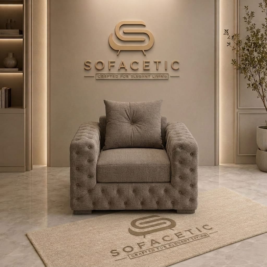 Urban Chenile Living Sofa Set