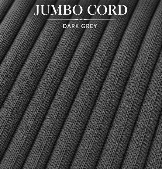 Jumbo Cord Dark Grey