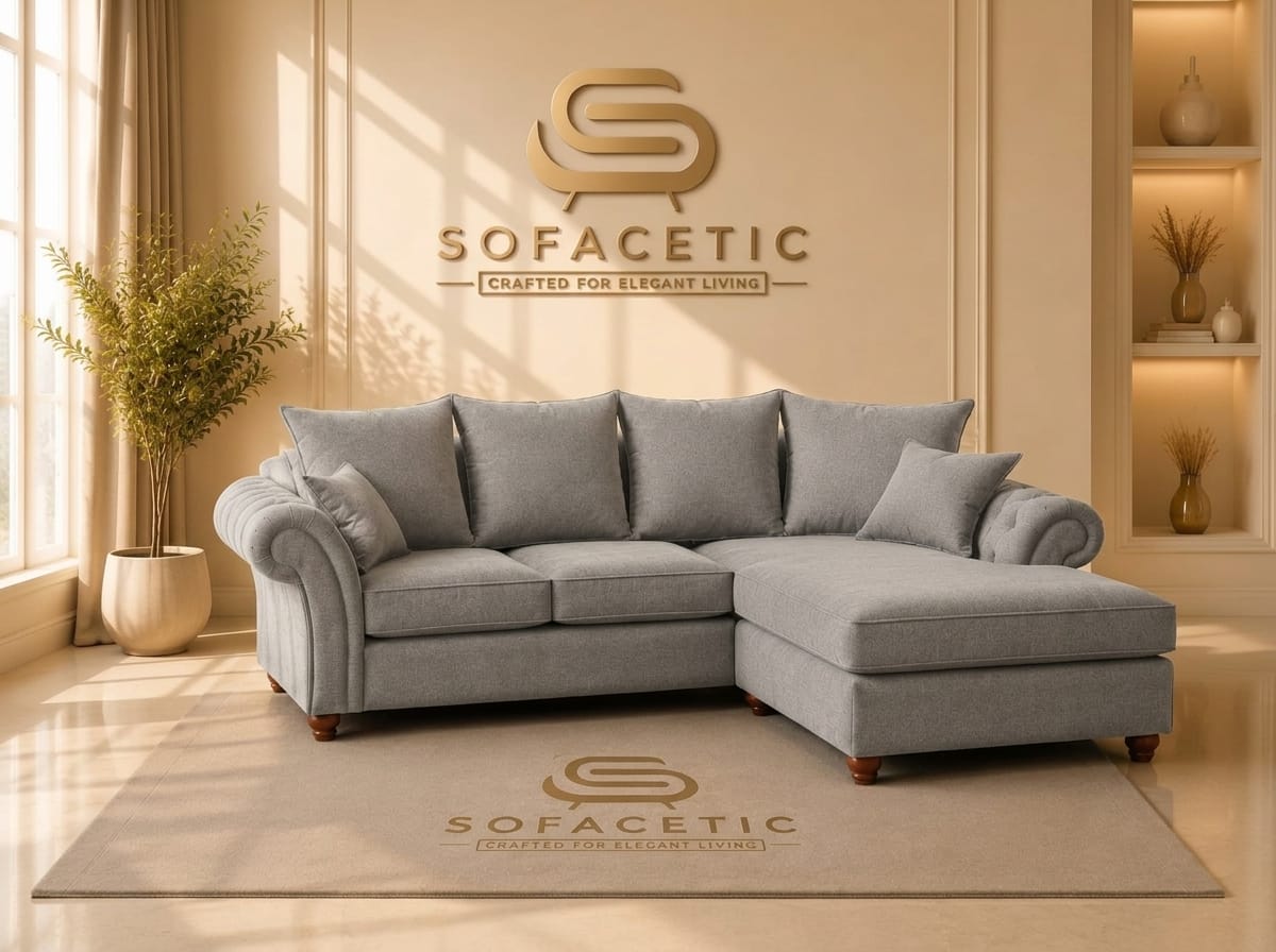Nicole Chenille  Luxury Sofa Set