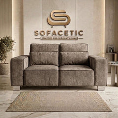Salon Chenille Fabric  Sofa