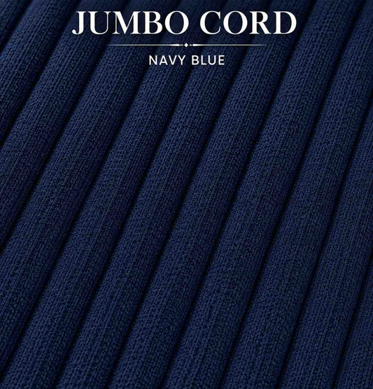 Jumbo Cord Navy Blue