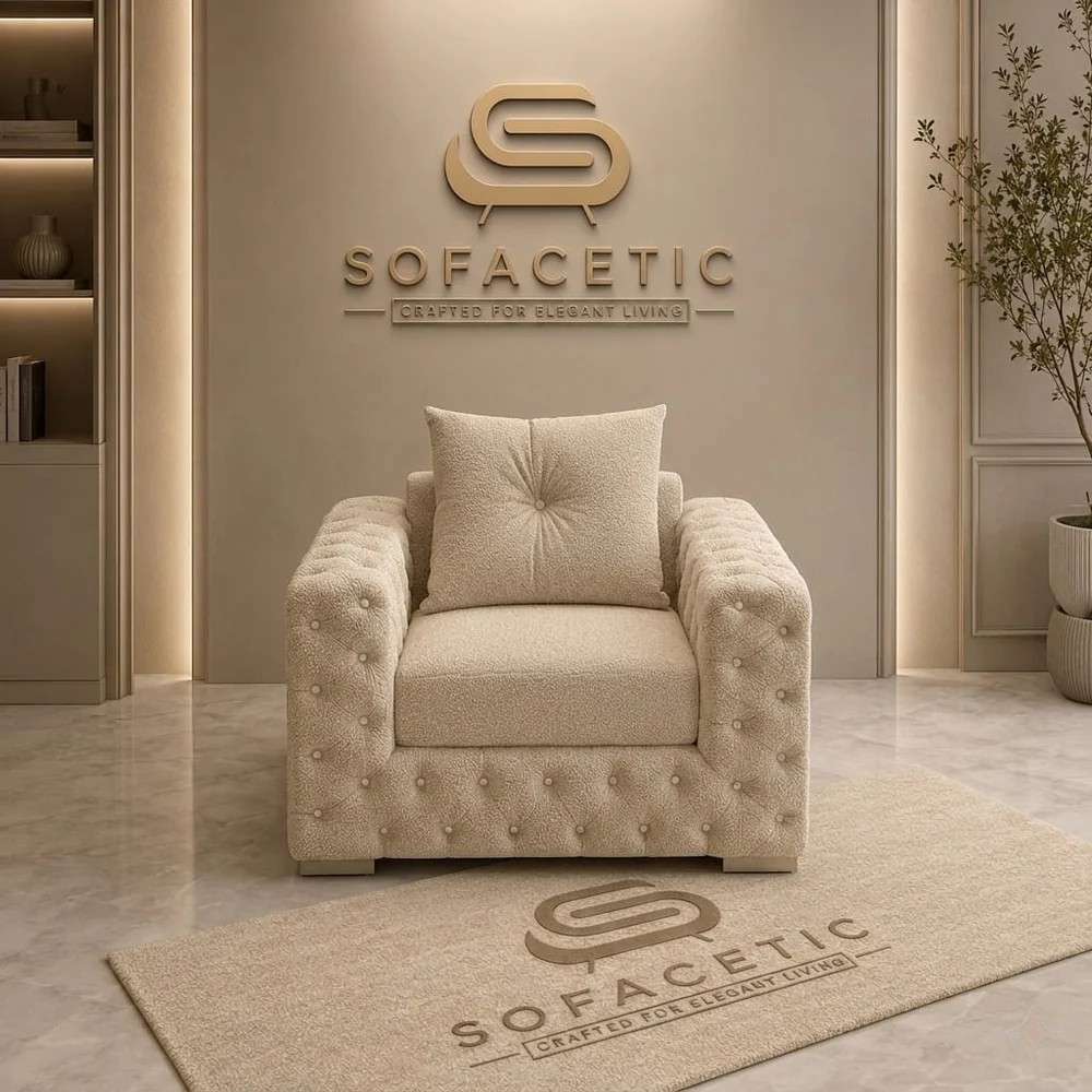 Urban Chenile Living Sofa Set
