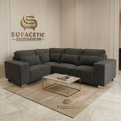 Salon Chenille Fabric  Sofa