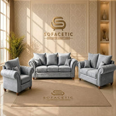 Nicole Chenille  Luxury Sofa Set