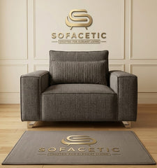 Sleefy Chenile  Comfort Sofa Set