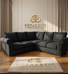 Rivo Chenille Fabric Sofa Set