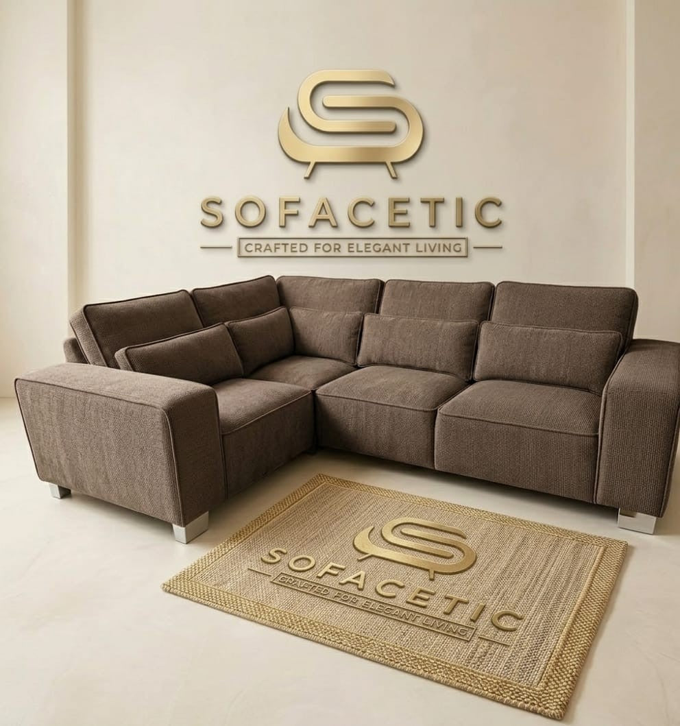Sleefy Chenile  Comfort Sofa Set