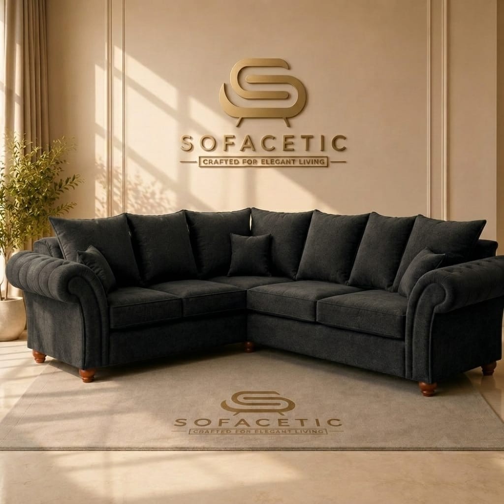 Nicole Chenille  Luxury Sofa Set