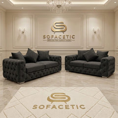 Urban Chenile Living Sofa Set