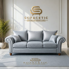 Nicole Plush velvet  Luxury Sofa Set
