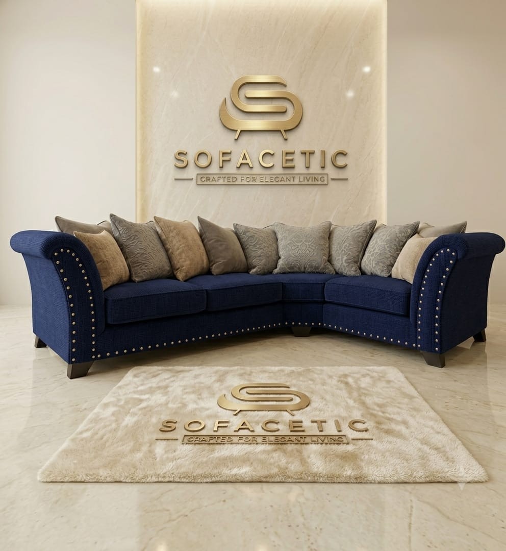 Juxen Chenile Designer Sofa Set