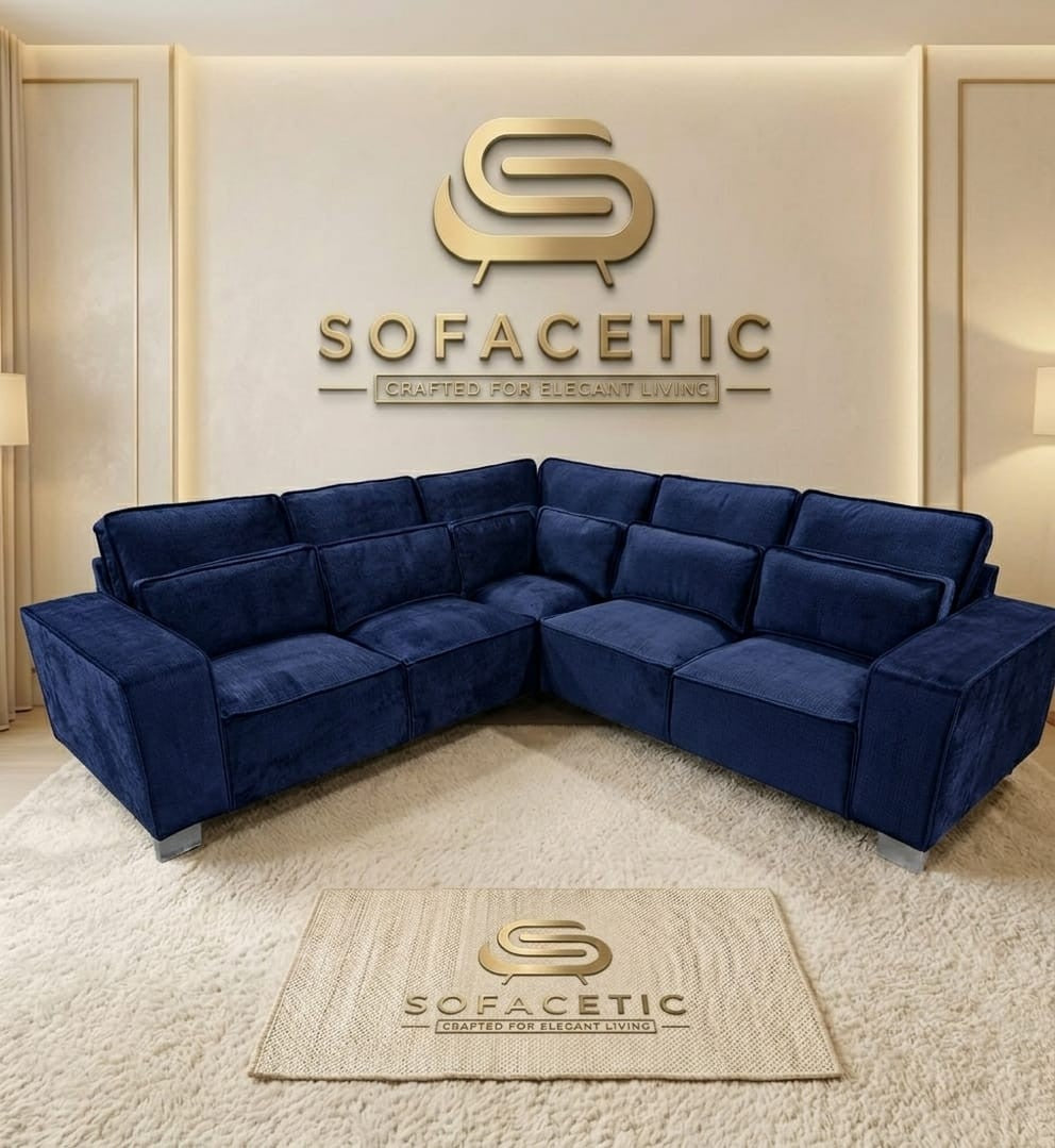 Sleefy Chenile  Comfort Sofa Set