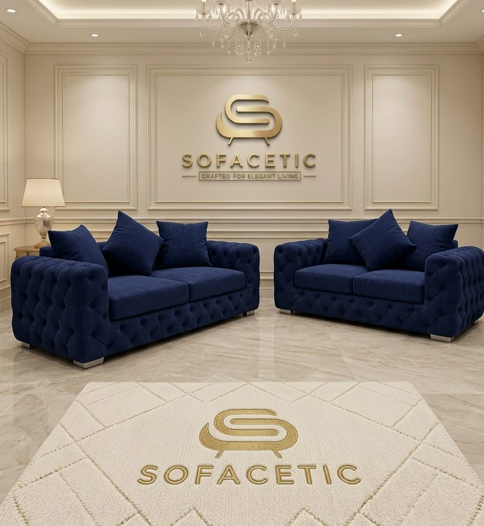 Urban Chenile Living Sofa Set