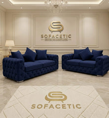 Urban Chenile Living Sofa Set