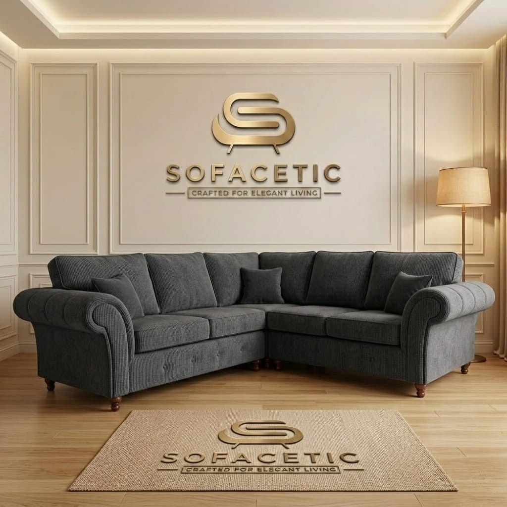Tanzo Chenile Luxury Fabric Sofa