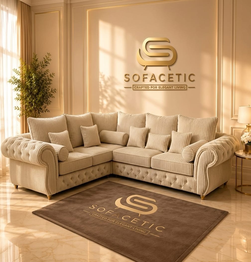 Malibu Jumbo Cord Sofa Set