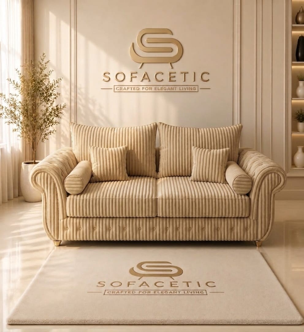 Malibu Jumbo Cord Sofa Set