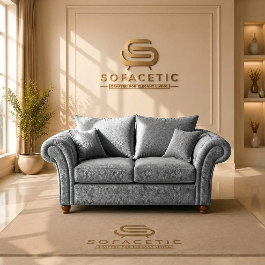 Nicole Chenille  Luxury Sofa Set