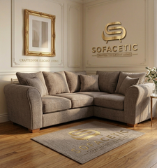 Rivo Chenille Fabric Sofa Set