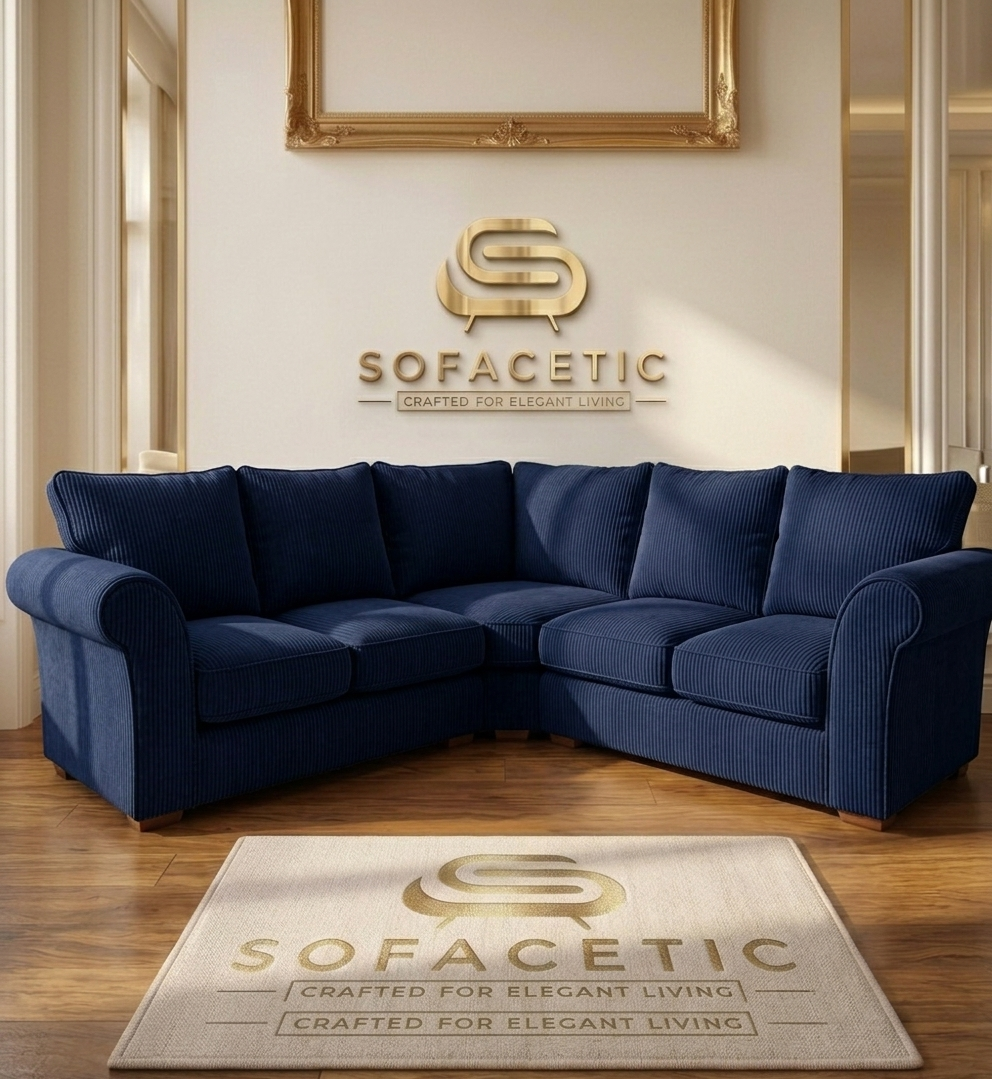 Rivo Chenille Fabric Sofa Set