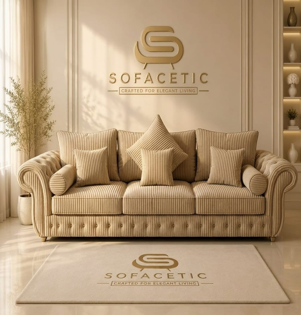Malibu Jumbo Cord Sofa Set