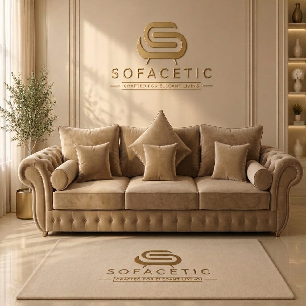 Malibu Chenille Sofa Set