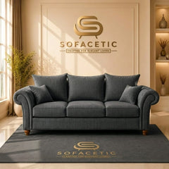 Nicole Chenille  Luxury Sofa Set