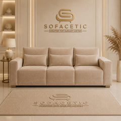 Sleefy Plush velvet Comfort Sofa Set