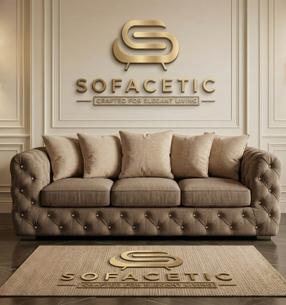 Urban Chenile Living Sofa Set
