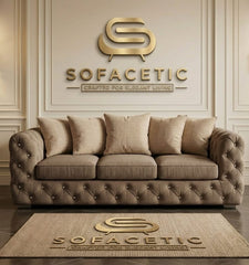 Urban Chenile Living Sofa Set