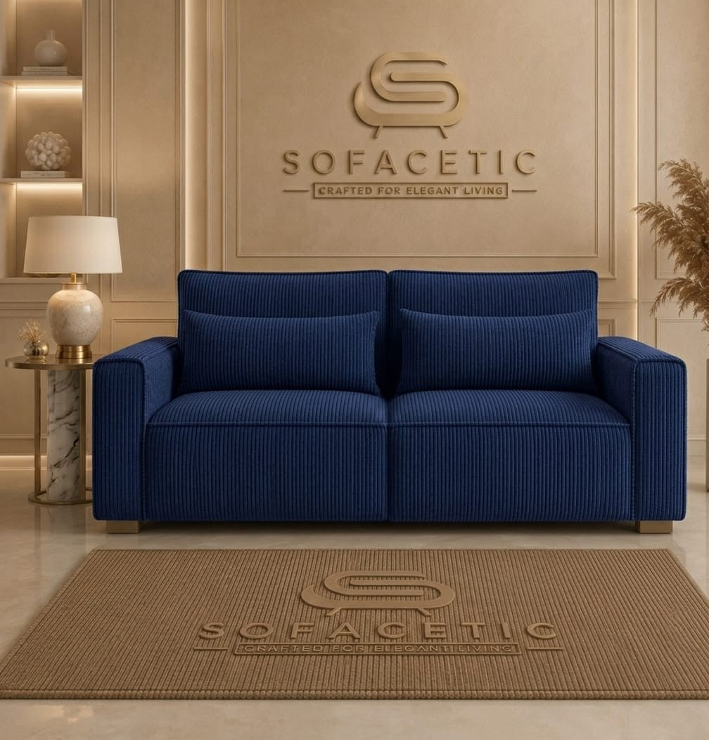 Sleefy Jumbo Cord Comfort Sofa Set