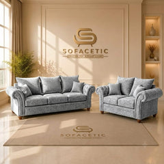 Nicole Chenille  Luxury Sofa Set