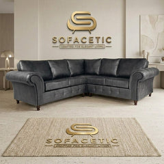 Juxen Plush Velvet Designer Sofa Set