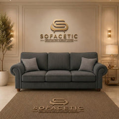 Tanzo Jumbo Cord Luxury Fabric Sofa