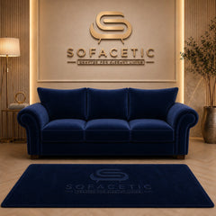 Monzi Plush velvet  Contemporary Sofa Set